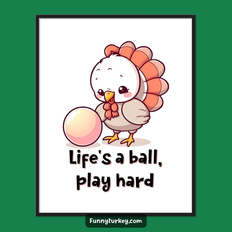 Free Printable Turkey Art: Playful Pecking for Quirky Decor