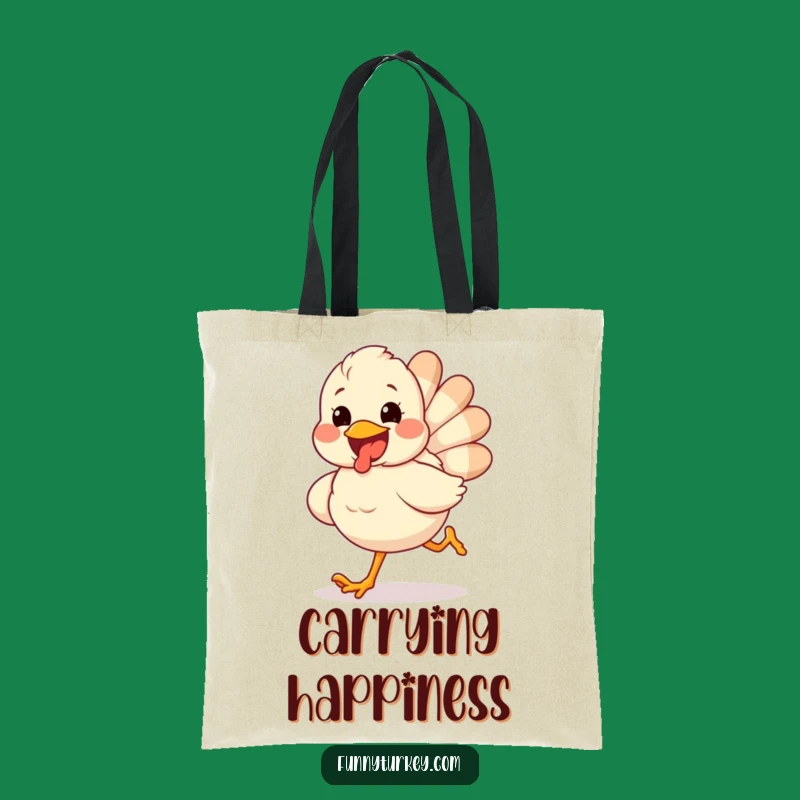 Funny Turkey Tote Bag: Carry Holiday Cheer & Humor Everywhere